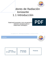 Generadores de Radiación Ionizante