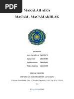 Download Makalah Macam Macam Akhlak by Deni Kurniawan SN329554382 doc pdf