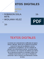 Textos Digitales