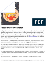 David Butcher Pedal Powered Generator 1994 PDF