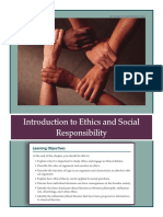Introduction To Ethics and Social Responsibility: Learning Objectives