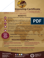 Global Citizenship Certificate Poster5