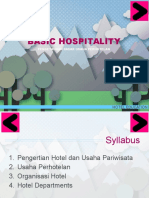 Basic Hospitality - Syllabus