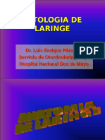 PATOLOGIA  LARINGEA 2012