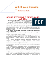 VITAMINA D - o Que A Industria Nao Fala