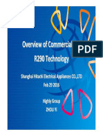 Overview of Commercialized R290 Technology
