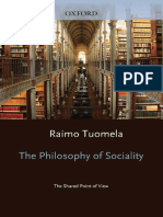 The Philosophy of Sociality-The Shared Point of View