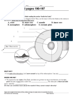 worksheet layers of the earth 2