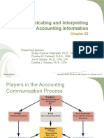 Communicating and Interpreting Accounting Information
