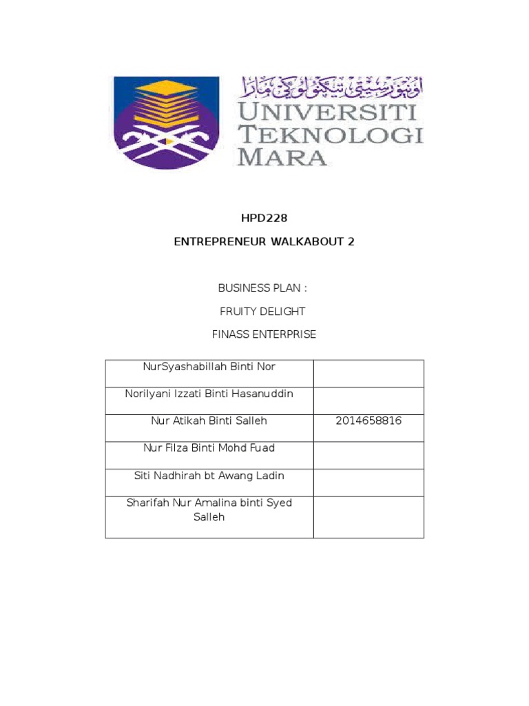 Sample acknowledgment of business plan image