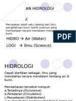 1 Hidrologi -Pert 1
