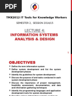 04 Information Systems Analysis Design