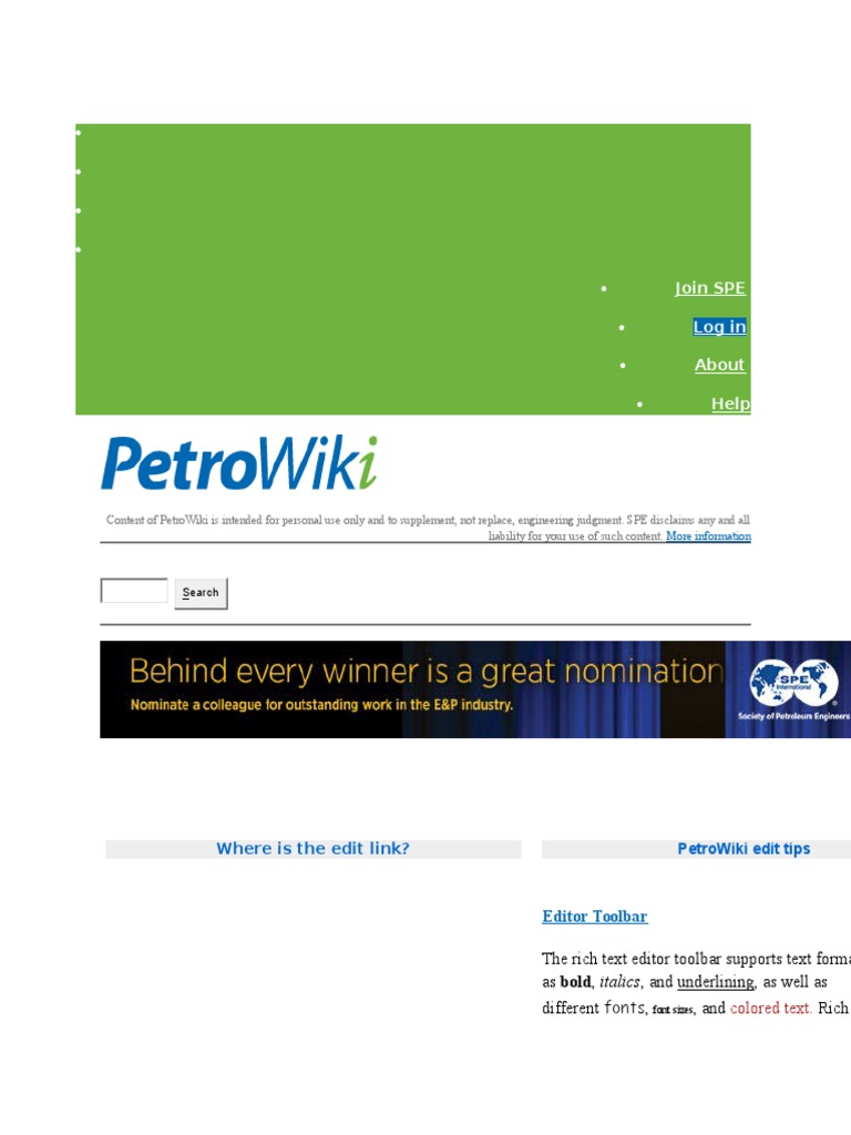 Society of Petroleum Engineers Petrowiki JRN PDF Tungsten Wear