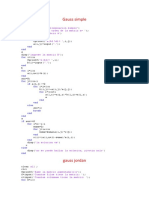 Gauss Simple PDF