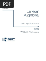 Linear Algebra With Applications