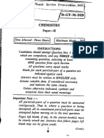 CHEMISTRY - II Mains 12 PDF