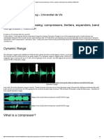 Dynamic Range Processing_ Compressors, Limiters, Expanders, Band Compression, Distortion _ Digital Audio