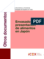 Envasado de Alimentos en Japon