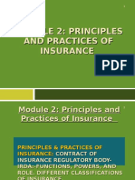 Module 2: Principles and Practices of Insurance