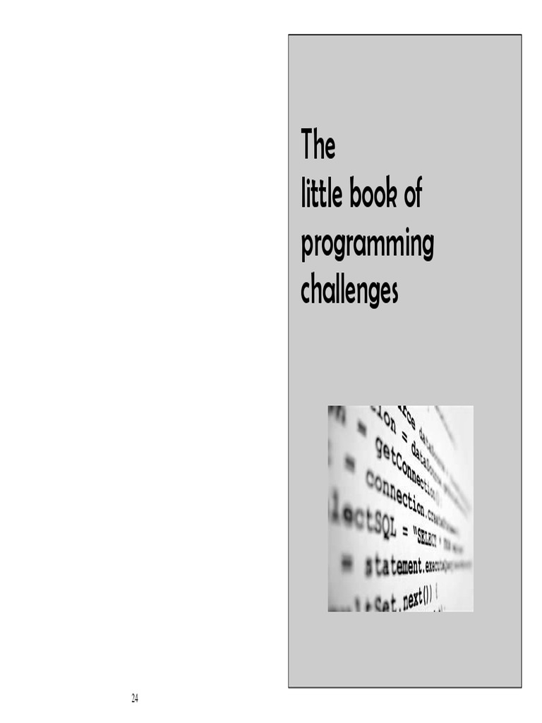 Book of Programming Challenges | Download Free PDF | String (Computer ...