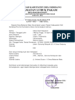 Surat Keterangan Berusaha Warga Desa Bakaran Batu