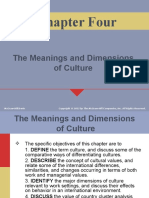 Schapter 4-The Meanings and Dimensions of Culture