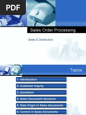 Sales Order