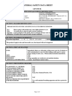 MSDS Final Product