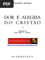 Dor e Alegria Do Cristão - François Mauriac