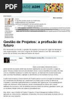 Gestão de Projetos_ a Profissão Do Futuro - Artigos - Carreira - Administradores