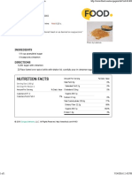 Cinnamon Sugar Recipe - Low-Cholesterol - Food PDF