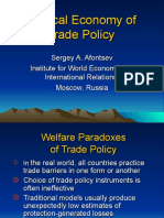 Political Economy of Trade Policy