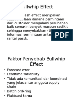 Bullwhip Effect