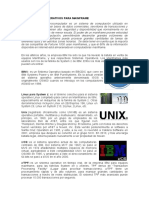 Clasificacion de Sistemas Operativos