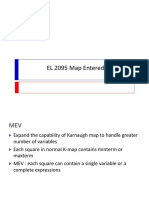 EL 2095 Map Entered Variables