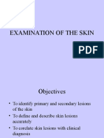Skin Physical Examination Guide | PDF | Cutaneous Conditions | Skin