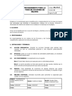 MEJ PR 07 Procedimiento Para La Toma de Acciones de Mejora