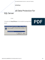 Install and Configure TSM Data Protection for SQL Server