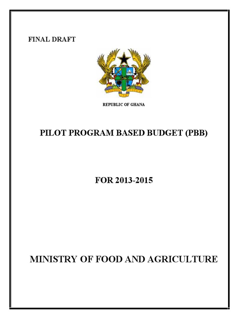 1 GHANA MINISTRY OF FOOD AND AGRICULTURE 2013.pdf Food Security