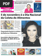 Jornal União, exemplar online da 27/10 a 02/11/2016.