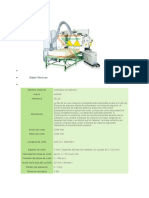 Restante de Maquinas Empleadas en El Proceso.