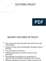 agriculture policy