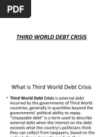 Third World Debt Crisis - 97