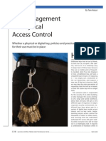 Key Management For Physical Access Control