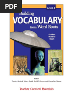 Download Building Vocabulary from Word Roots-Level 4pdf by Miguel SN329640973 doc pdf