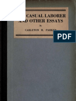 The Casual Laborer and Other Essays (1920)