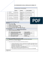 Informe. Especialista