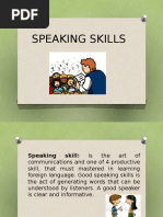 Speaking Skills