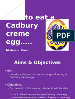 TIPS Training Microteach - Creme Egg