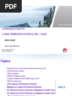 Introduction To Long Term Evolution (Lte) - Part2: Prepared By: Kapil Kumar